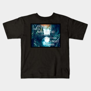 It's the Job That Is Never Started That Takes Longest To Finish - Fellowship - Fantasy Kids T-Shirt